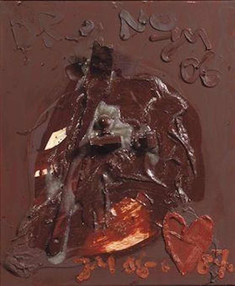 Aber bitte mit sauce, sprach Fummel-Dean by Jonathan Meese