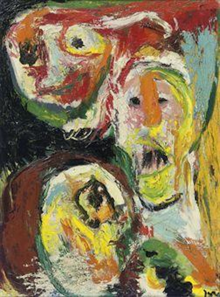 Imbécilité sous-développé - Underdeveloped imbecility by Asger Jorn