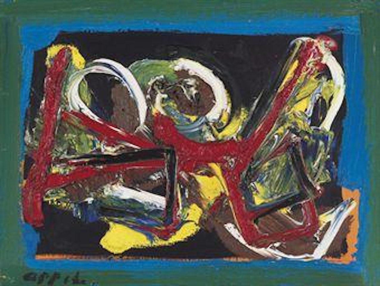 The Archer No 13 by Karel Appel