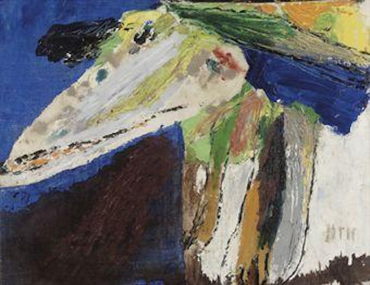 Vache Bleu by Asger Jorn