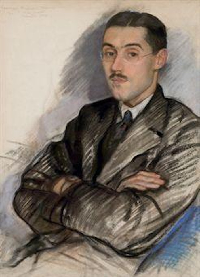 Portrait of Aleksandr Petrovich Prokopenko (1886-1954) by Zinaida Serebriakova