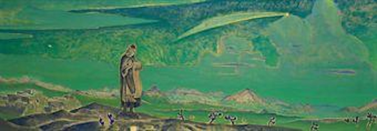 Legend, from the series Messiah by Nikolai Konstantinovitch Roerich