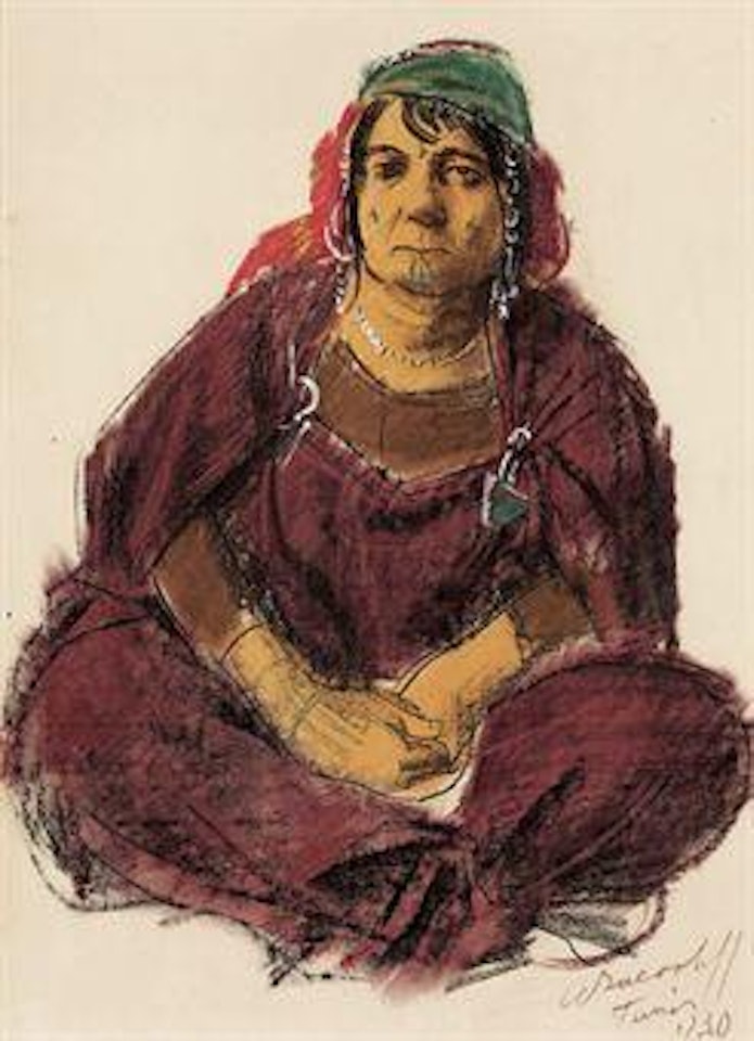 A Tunisian woman by Alexander Evgenievich Yakovlev
