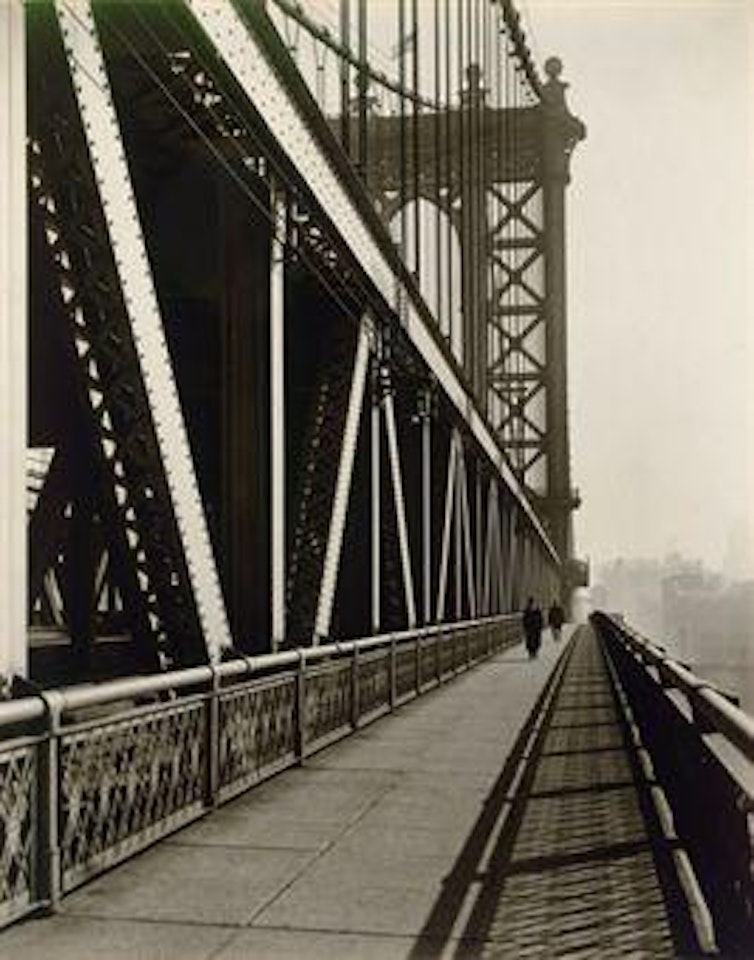 Manhattan Bridge, November 11, 1936 by Berenice Abbott