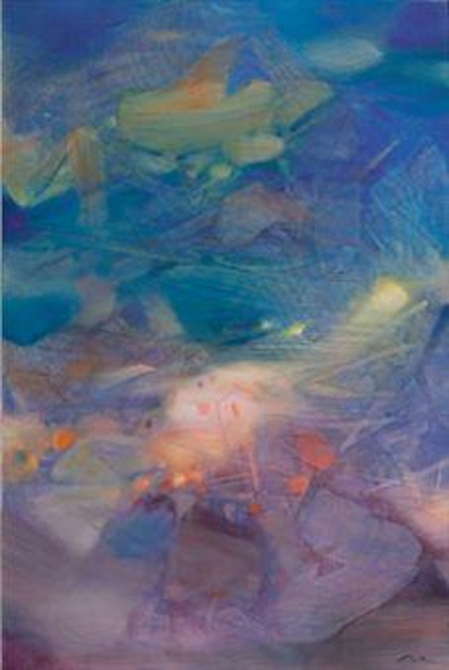 Lisières estompées by Chu Teh-Chun