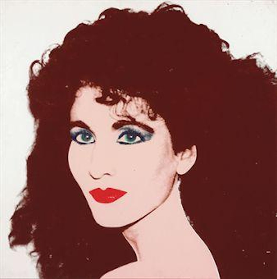 Unidentified Woman (brown hair) by Andy Warhol