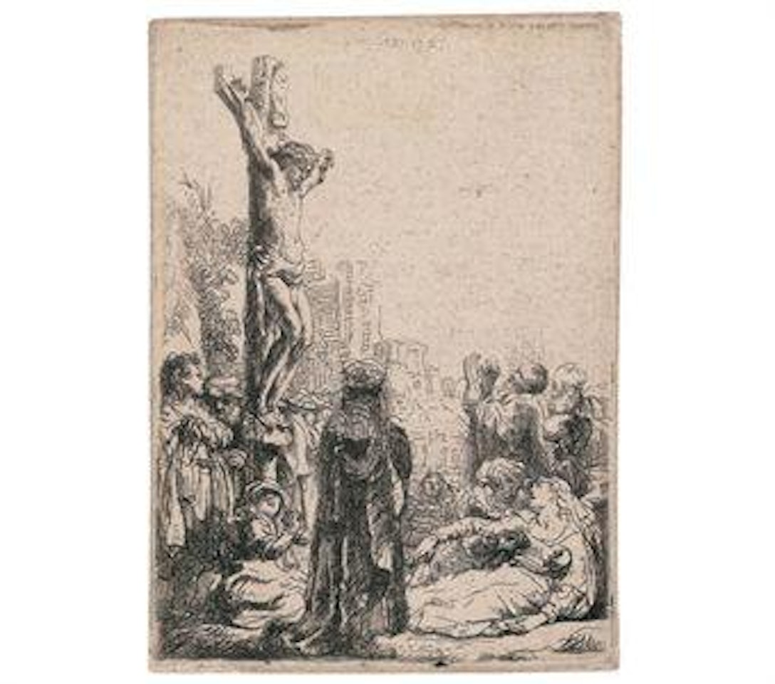 The Crucifixion (B., Holl. 80; H. 123) by Attributed to Rembrandt Harmensz van Rijn