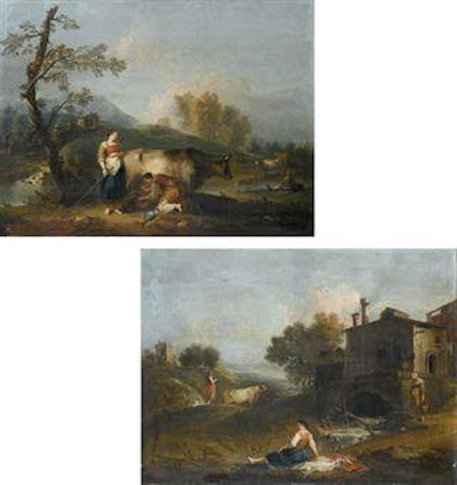 Paesaggio pastorale by Francesco Zuccarelli