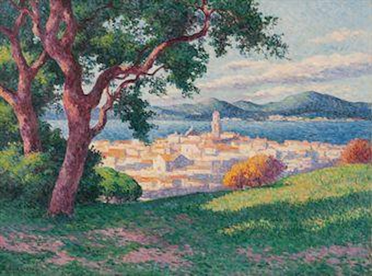 Vue de Saint-Tropez by Maximilien Luce