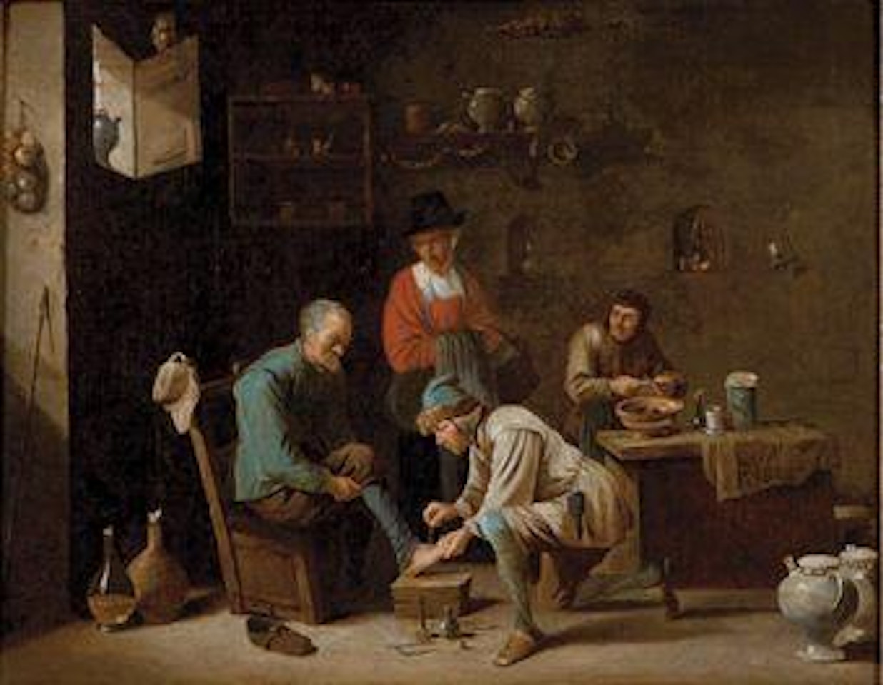 Le médecin du village by David Teniers II