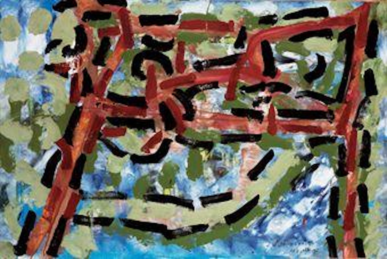 Water Menoter by Jean-Paul Riopelle