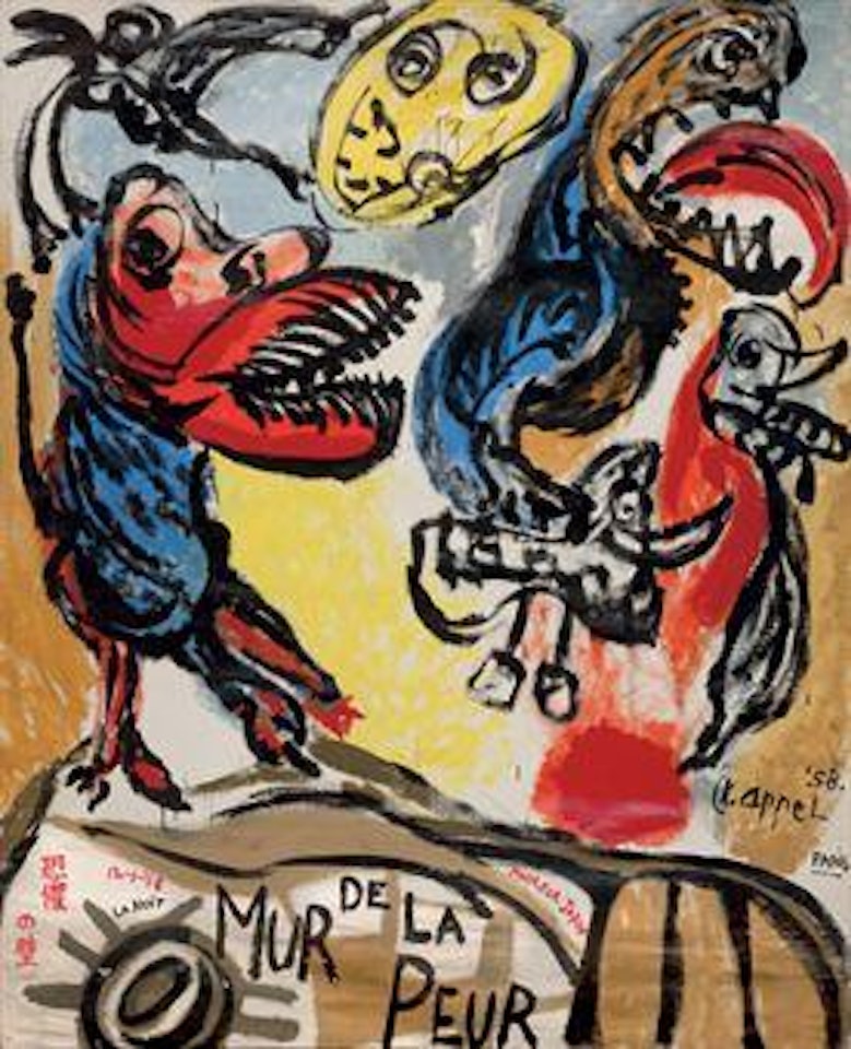 Mur de la peur by Karel Appel