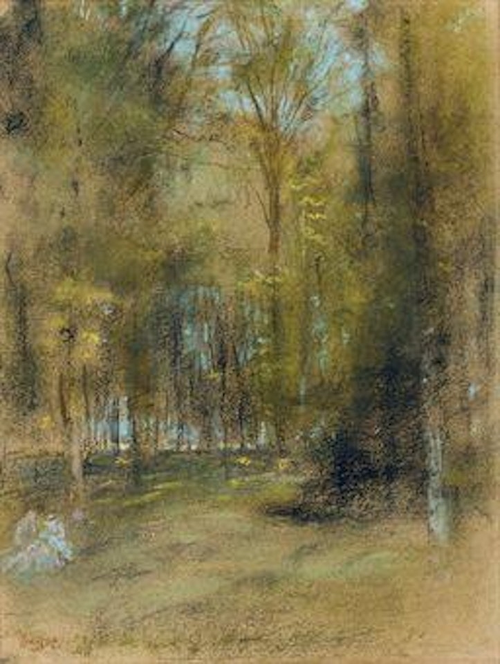 Sous-bois by Edgar Degas
