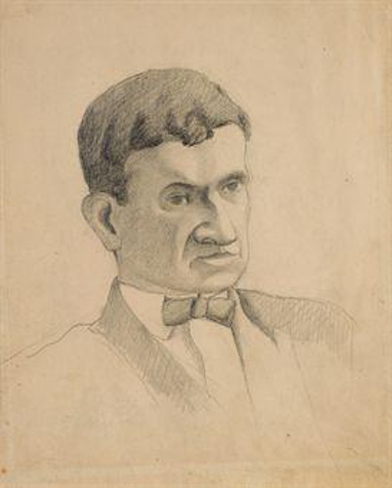 Portrait d'Yvan Goll by Fernand Leger