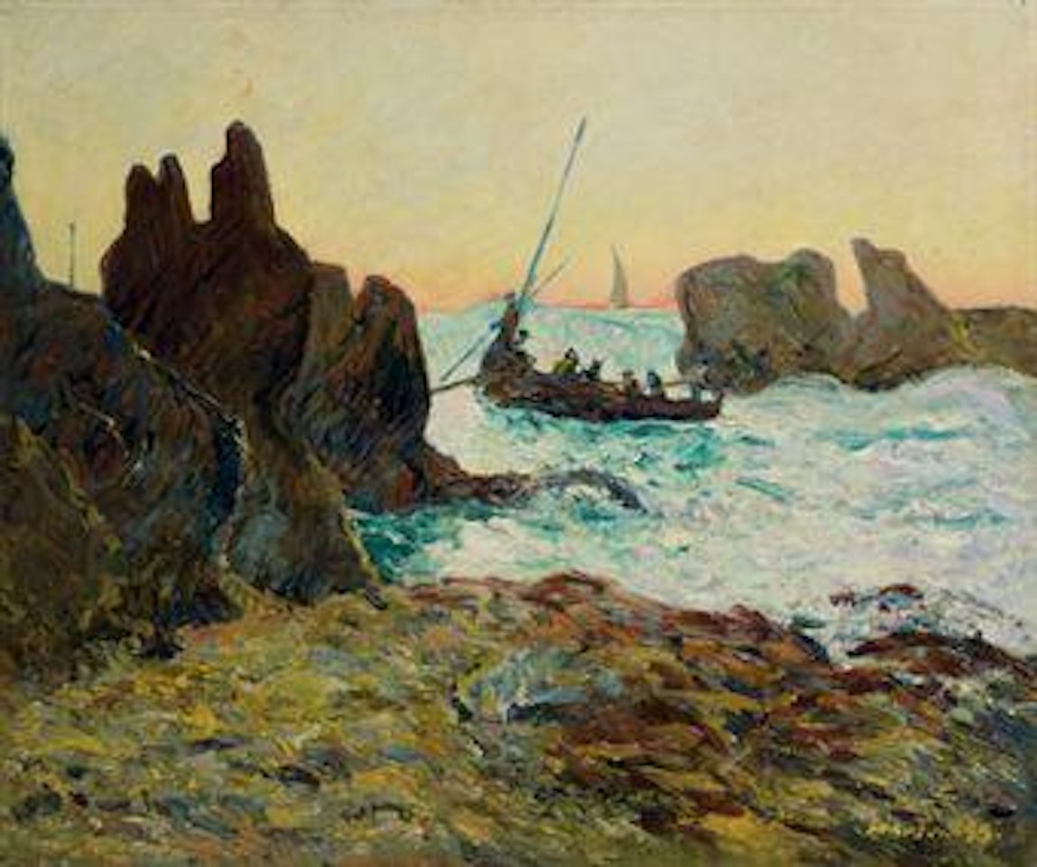 Entre les rochers by Maxime Maufra