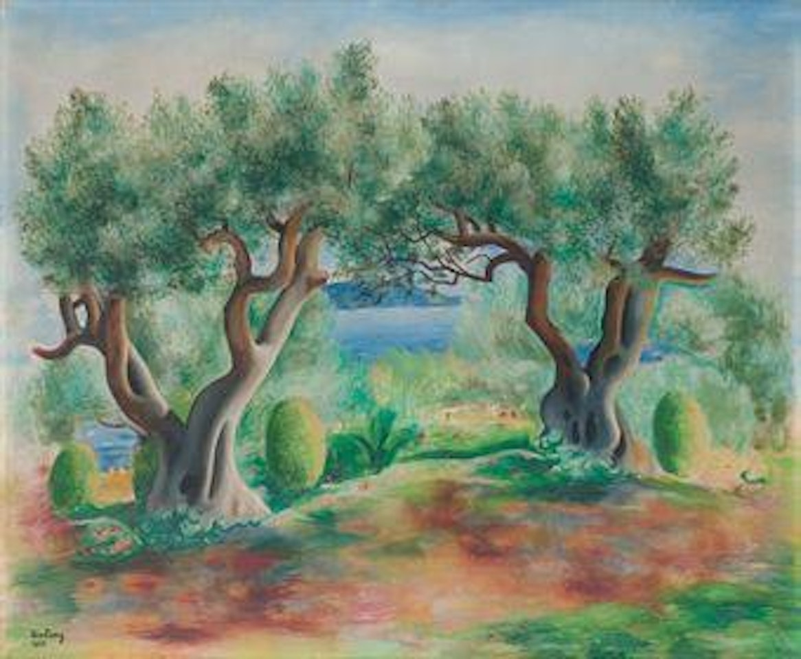 Paysage de Sanary by Moïse Kisling