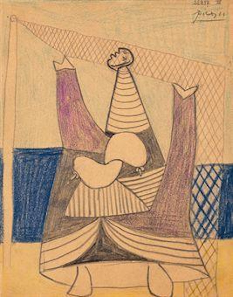 Femme aux bras levés by Pablo Picasso