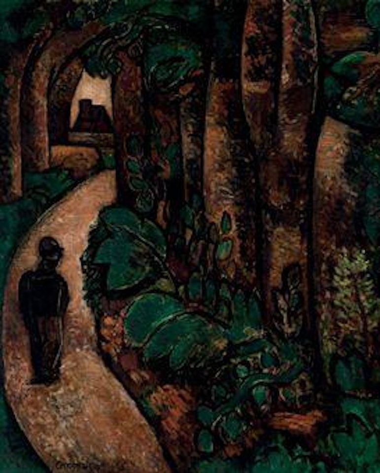 Paysage normand by Marcel Gromaire
