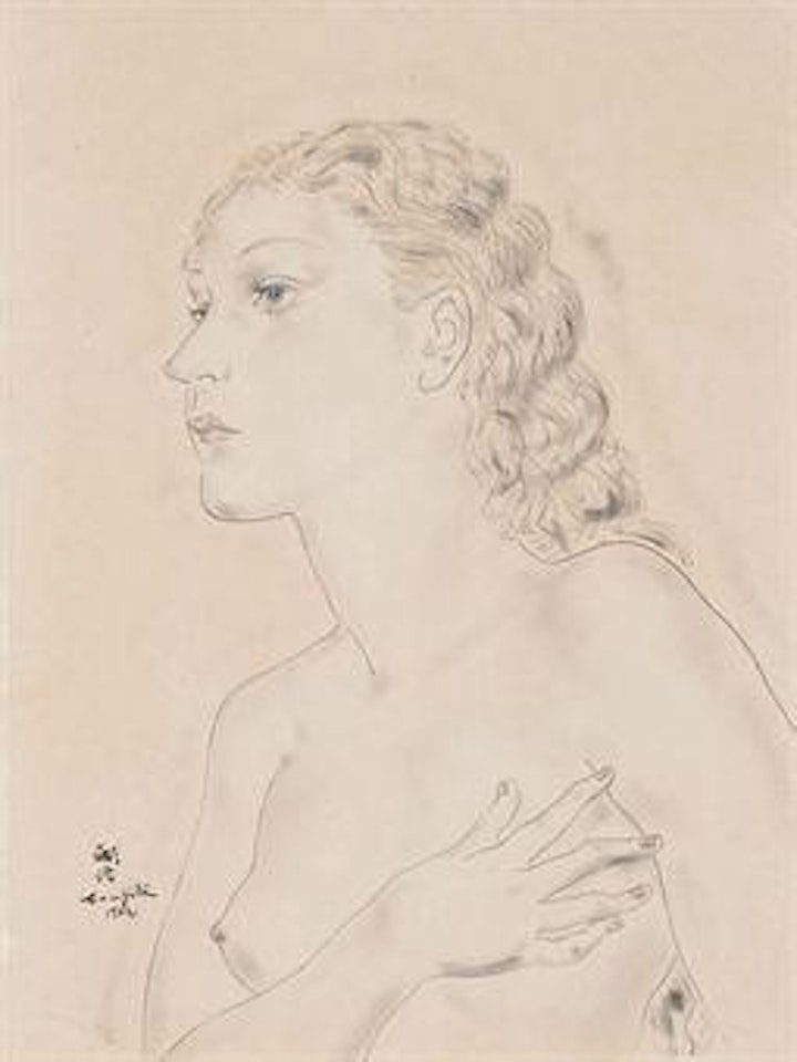 Portrait de Madeleine by Leonard Tsuguharu Foujita