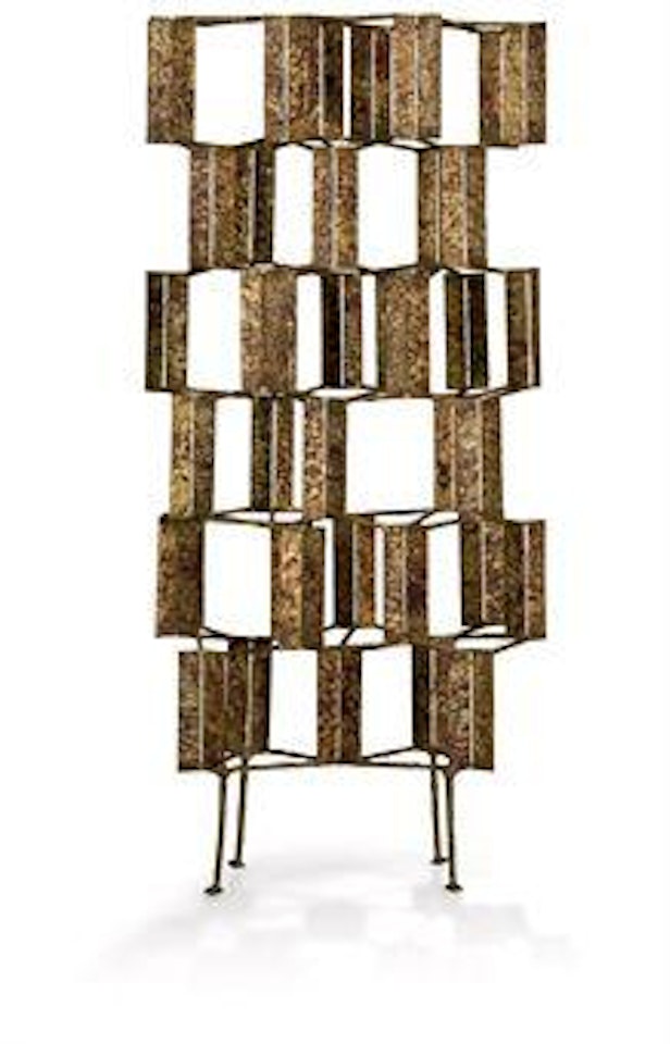 Standing Vertical-panel Sculpture by Harry Bertoia