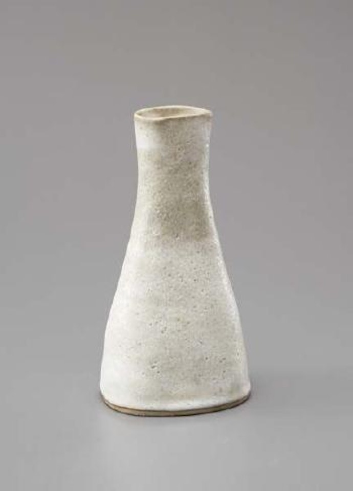Tapering vase by Lucie Rie