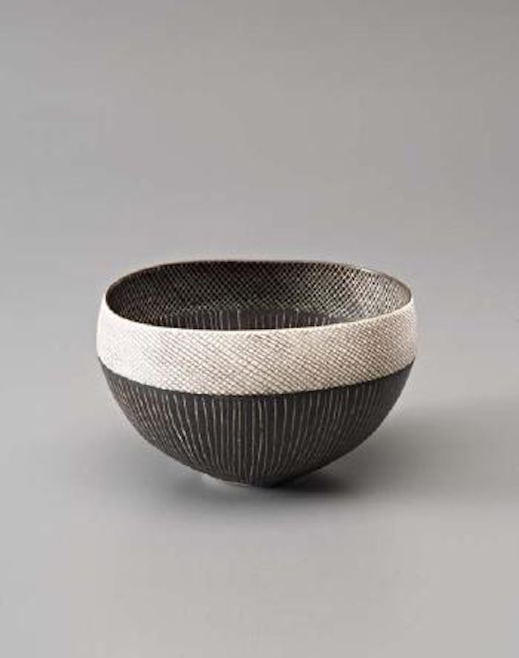 Rare oval bowl by Lucie Rie