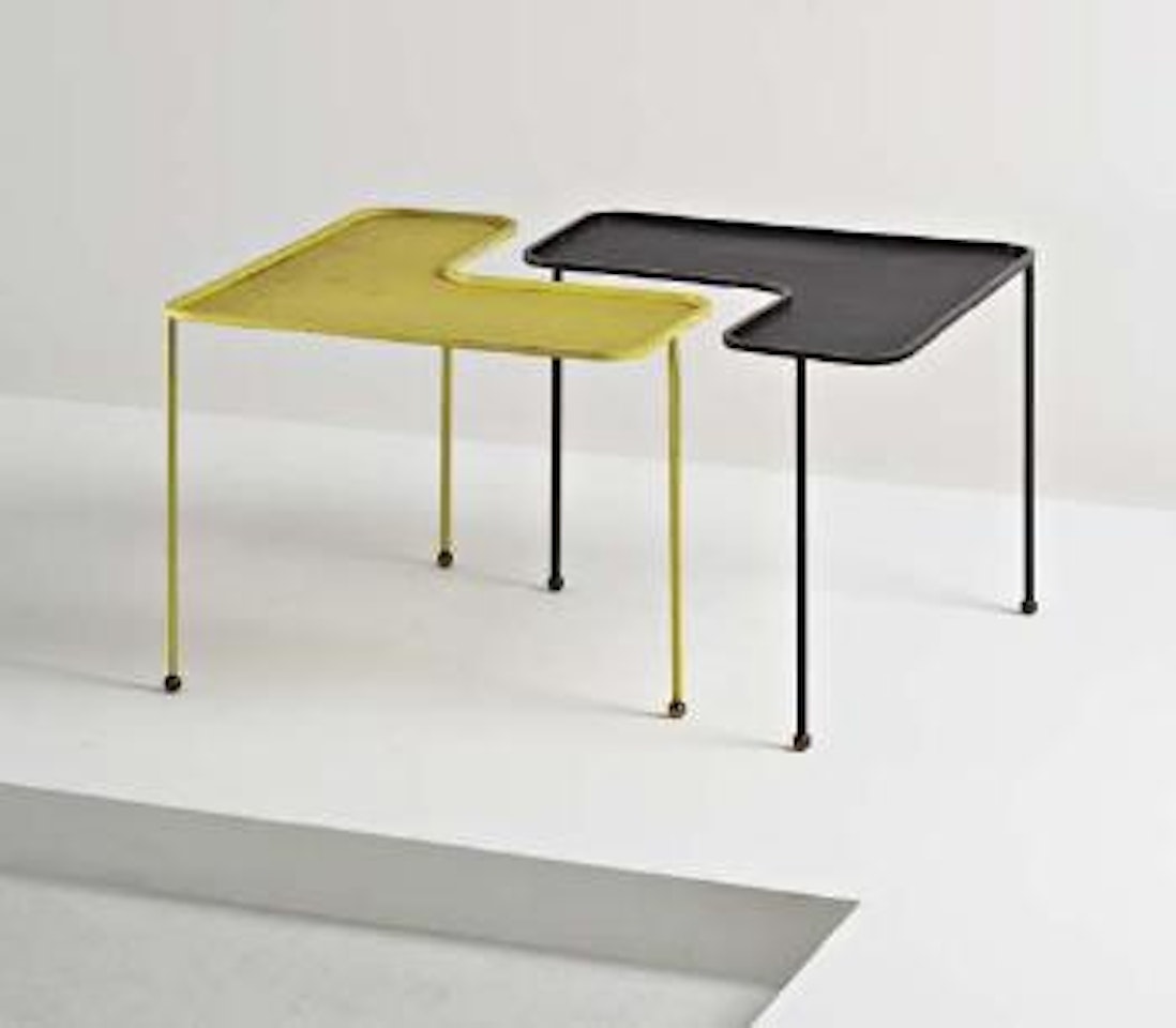 Set of 'Domino' tables by Mathieu Mategot