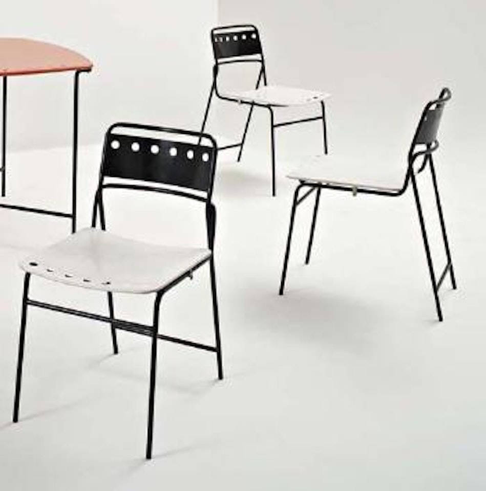 Set of three 'Panama' chairs by Mathieu Mategot