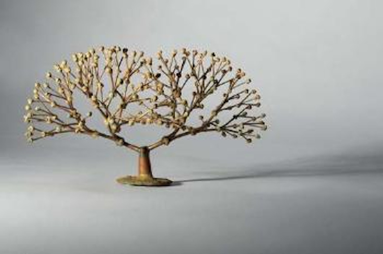 Hemispherical 'Bush' sculpture by Harry Bertoia