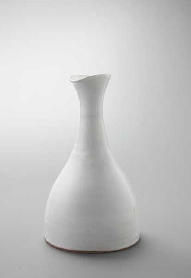 Large bottle vase by Lucie Rie