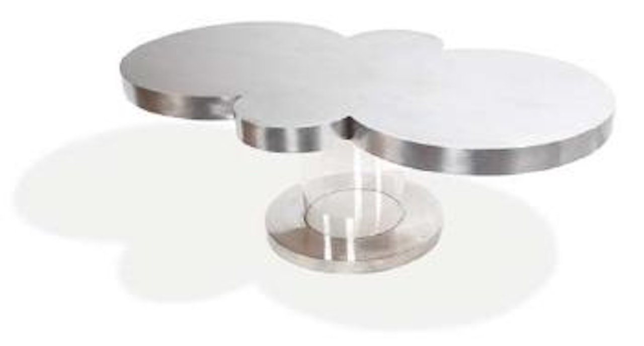 Rare and important 'Cloud' dining table by Guy de Rougemont