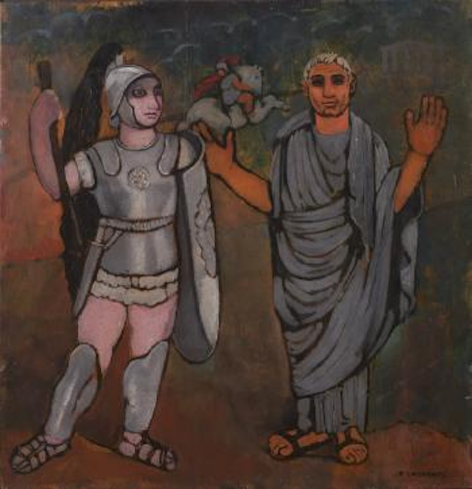 Bozzetto di costumi per La Vestale by Felice Casorati