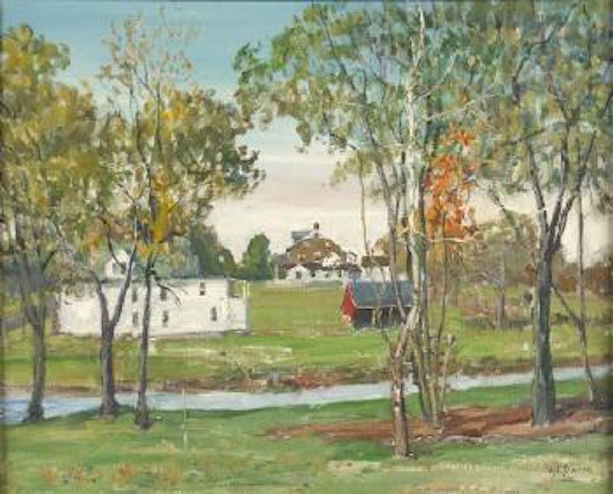 Hotel at Mainland, October by Walter Emerson Baum