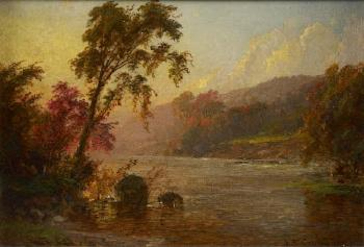 Autumn morning by Jasper Francis Cropsey