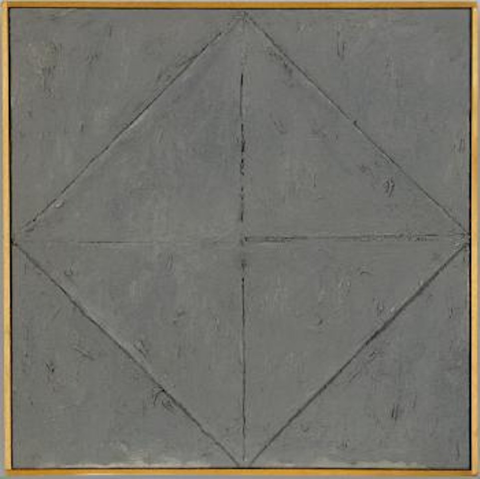 Jasper Johns, the disappearance II 1961 by Richard Pettibone