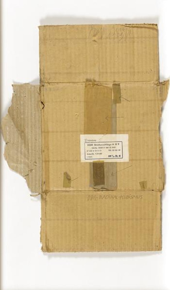 DDR radikal kubismus by Joseph Beuys