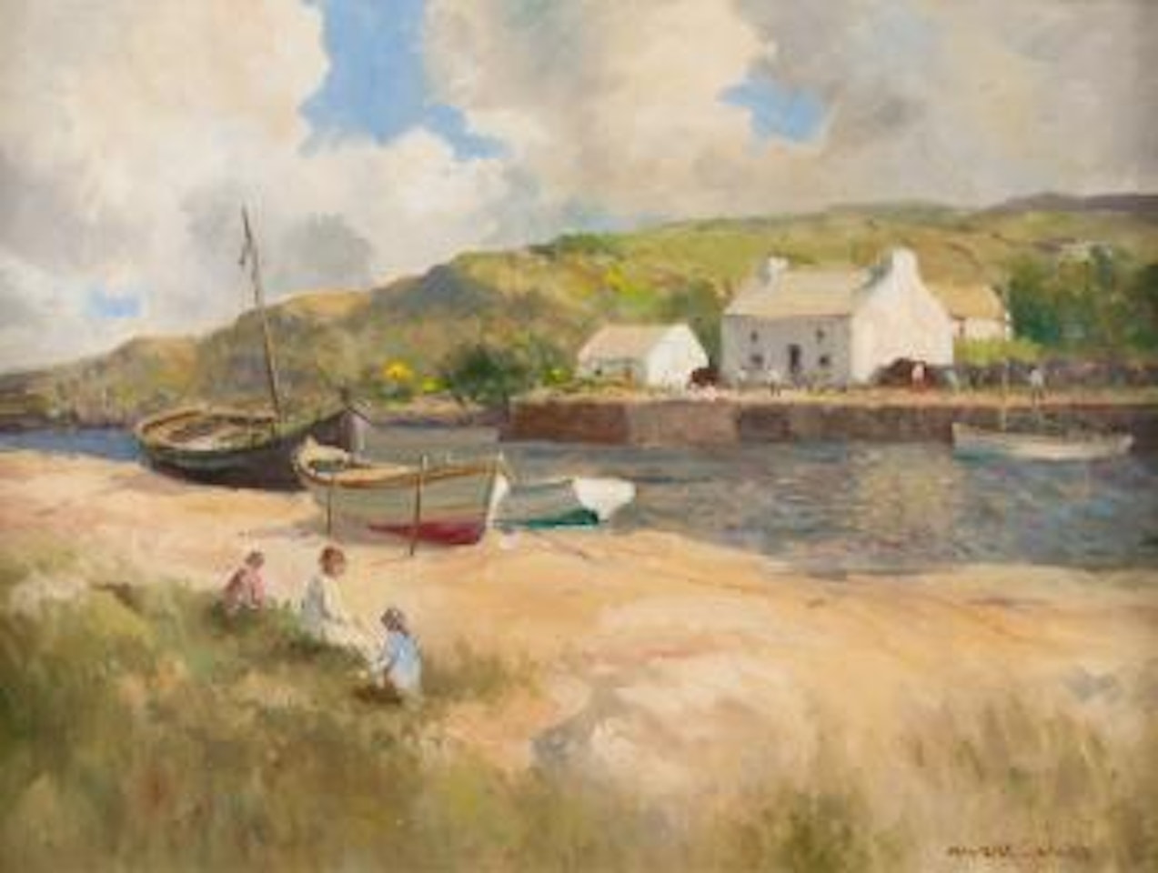 McCloskey's Pub, Donegal by Maurice Canning Wilks