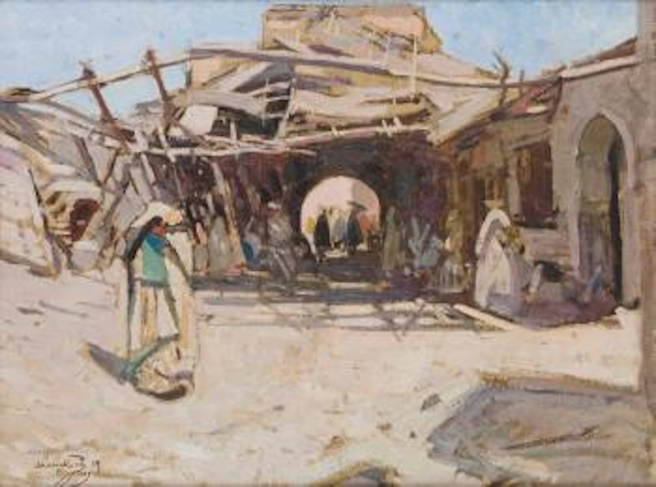 Ruelle de la Médina, Marrakech by Jacques Majorelle