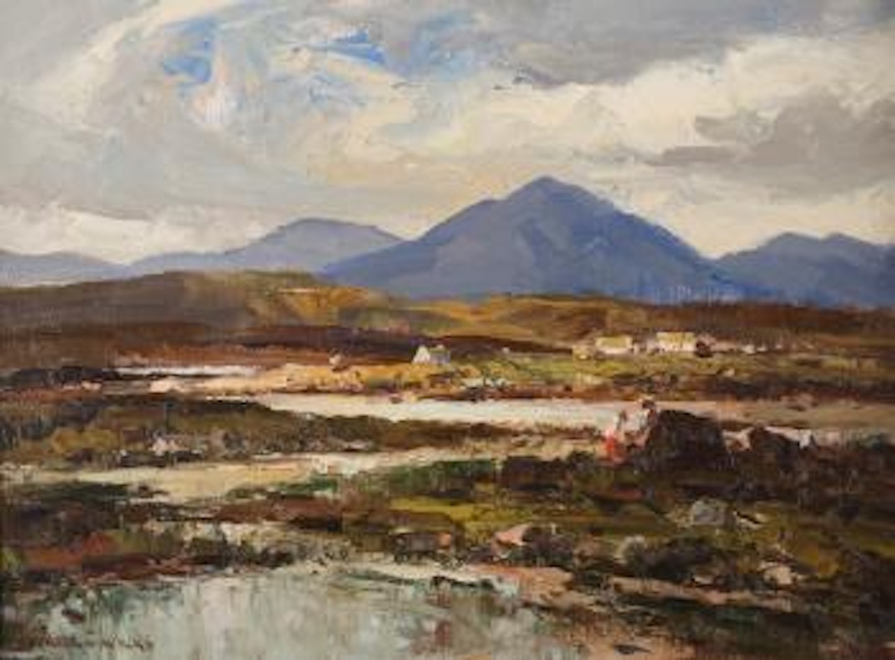 Cashel Mountain, Connemara by Maurice Canning Wilks