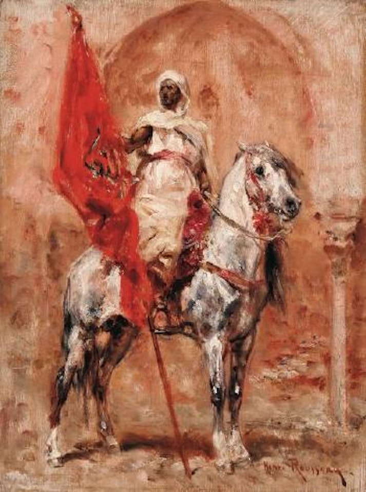 Le porte-étendard by Henri Émilien Rousseau