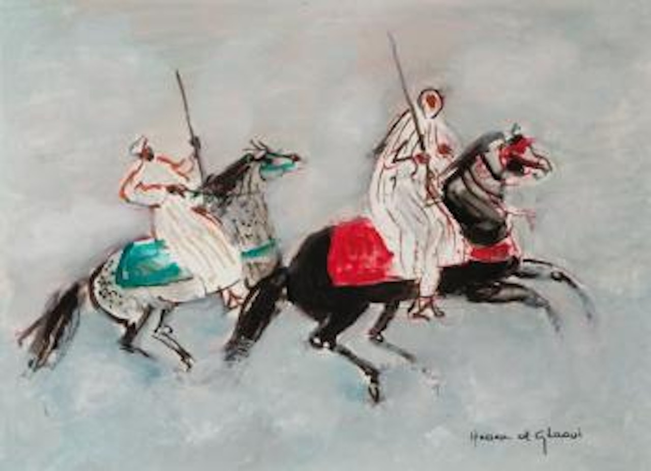 Les Cavaliers by Hassan El Glaoui