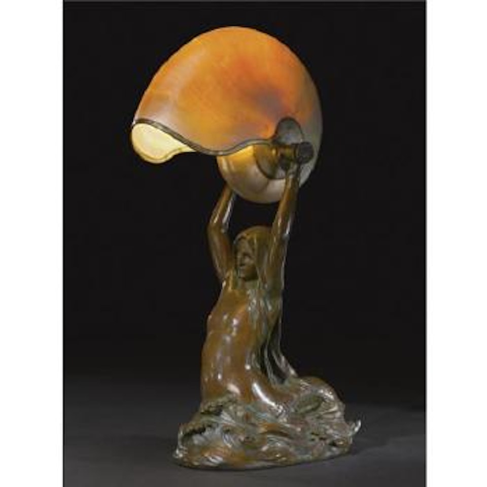 Nautilus Table Lamp by Tiffany Studios