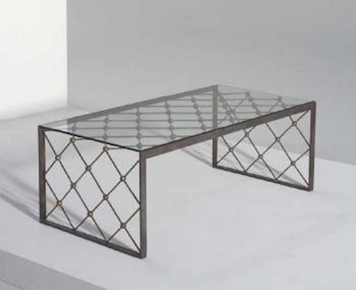 Rare diminutive Tour Eiffel coffee table by Jean Royere