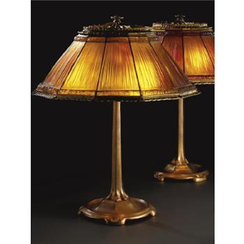 Favrile Fabrique Table Lamp by Tiffany Studios