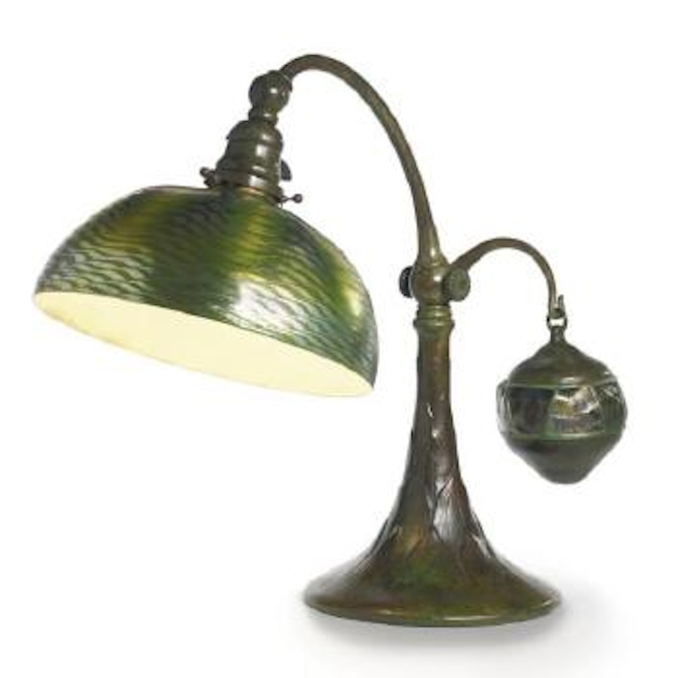 Counter-balance Table Lamp by Tiffany Studios