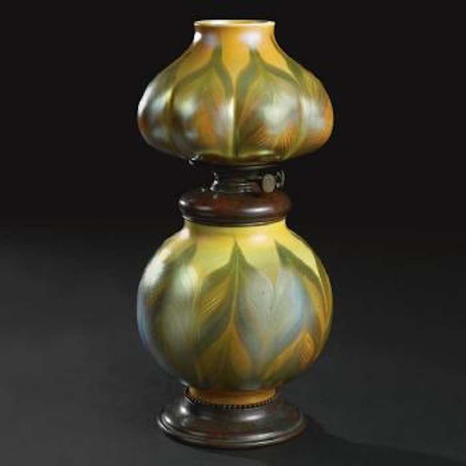 An Early Table Lamp by Tiffany Studios