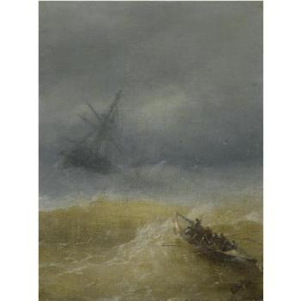 The Lifeboat by Ivan Konstantinovich Aivazovsky