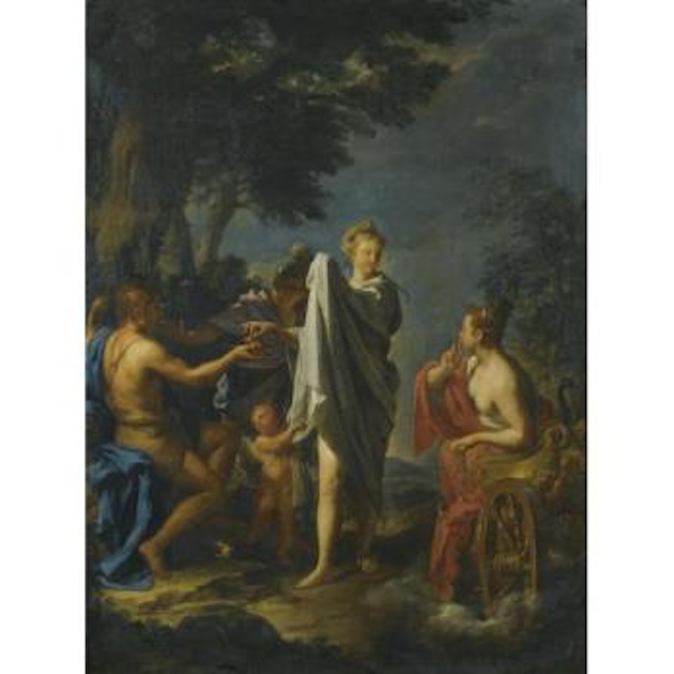 The Judgement Of Paris by Francesco Trevisani