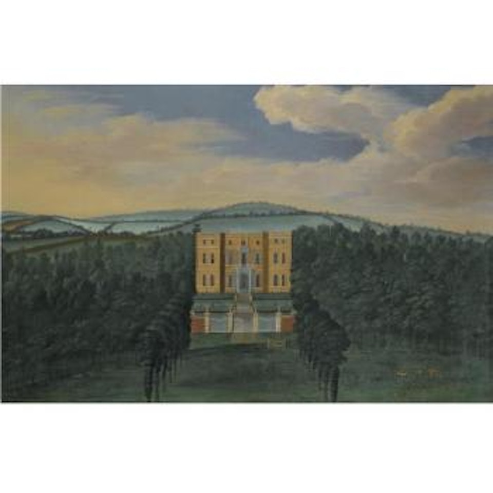 A Prospect Of Halswell House, Somerset by English School