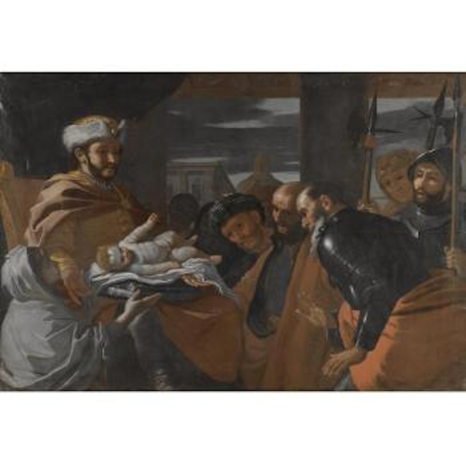 King Astyages Hands Over His Grandson Cyrus To Harpagos by Mattia Preti